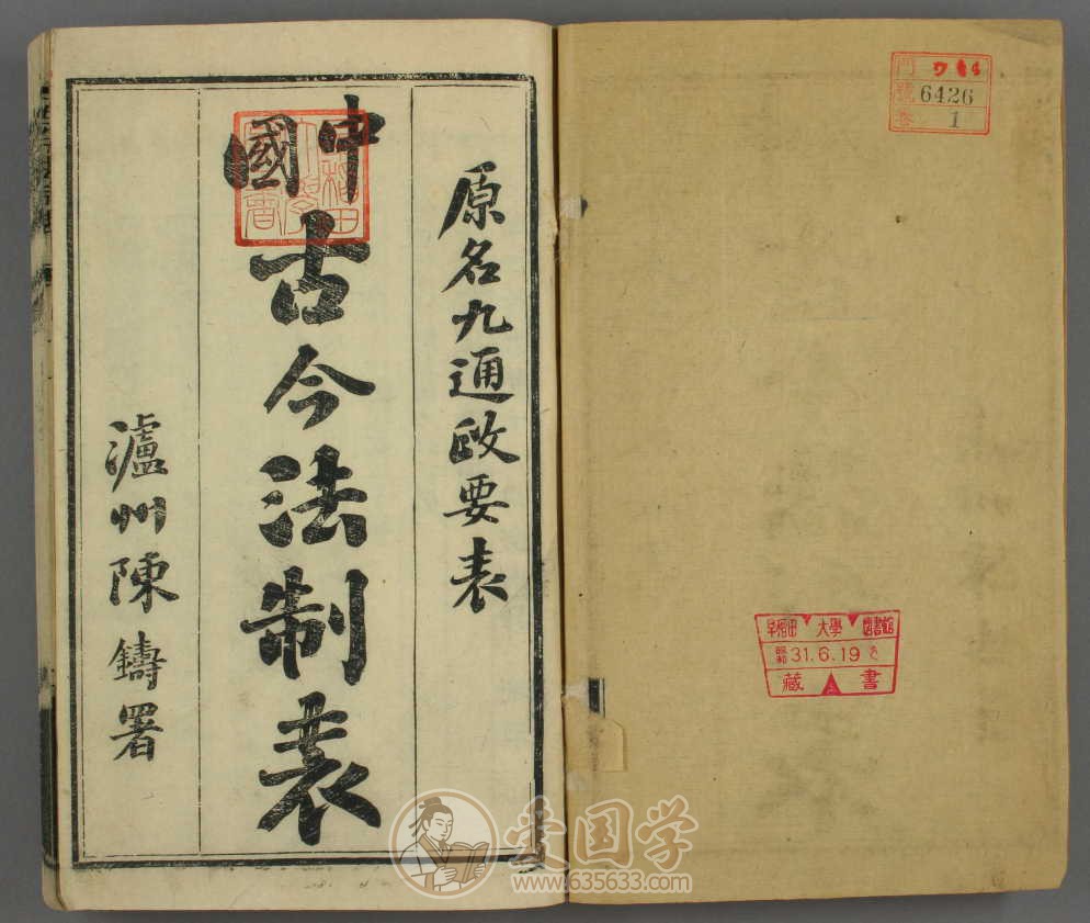 古今法制表16卷.清光绪32年刻本古籍.pdf