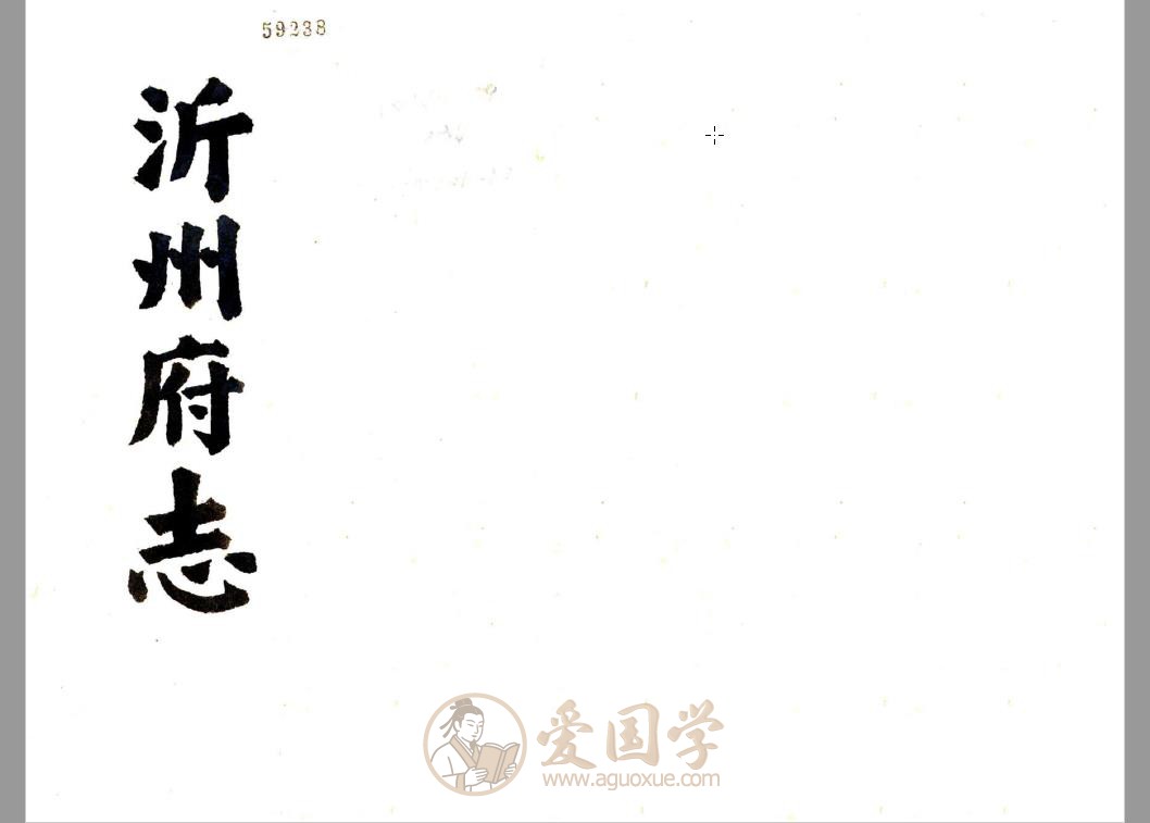 沂州府志（乾隆）清代临沂市县志地方志 | PDF电子版下载